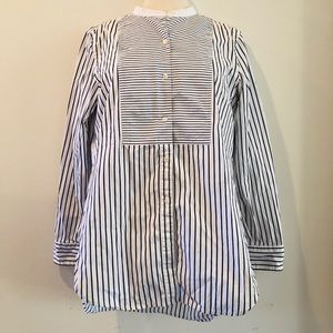 Ralph Lauren 100% Cotton Striped Blouse Size PM